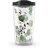 Tervis Kelly Ventura - Eucalyptus Made in USA Double Walled Insulated Tumbler Travel Cup Keeps Drinks Cold & Hot, 16oz, Classic