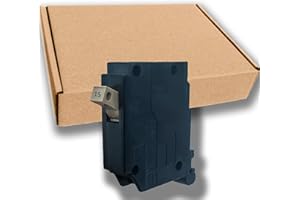 FXSMGDY 15 Amp 1-Pole Circuit Breaker, 3/4-Inch Plug-in Type Molded Case Circuit Breaker, Compatible with OEM Load Centers, 10KA 120/240V, Thermal Magnetic Protection, Genuine OEM-10 Years Warranty