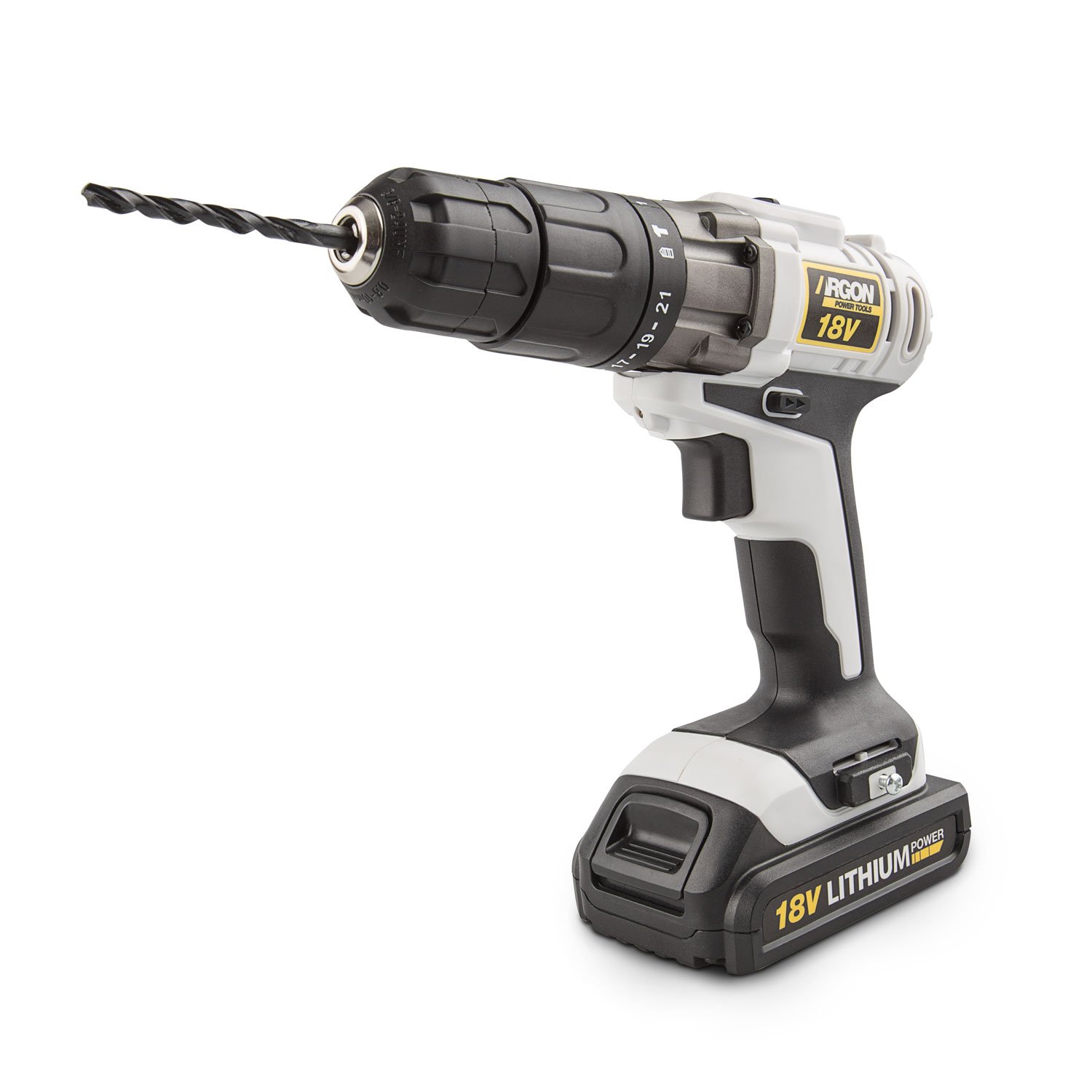 Argon Power Tools Taladro percutor de batería de litio V  RPM