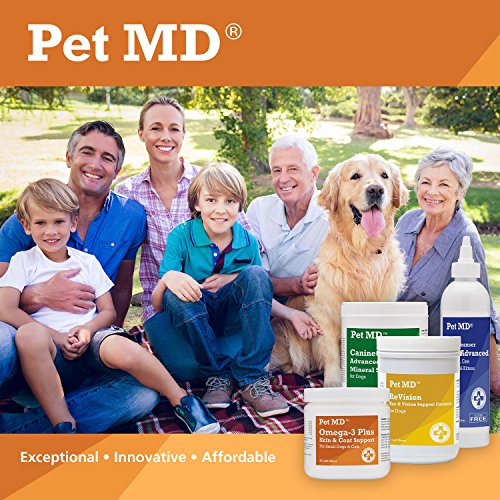 image for Pet MD - Oatmeal Dog Shampoo Cats and Dogs for Itch Relief and Moistur