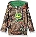John Deere Boys' Trademark Fleece, Mossy Oak Breakup/Country, 12 Months