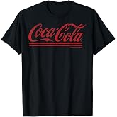 Coca-Cola Distressed Cursive Logo T-Shirt