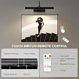 HARPER LIVING Rechargeable Picture Light with Remote 3 Color Temps 4000mAh view 4