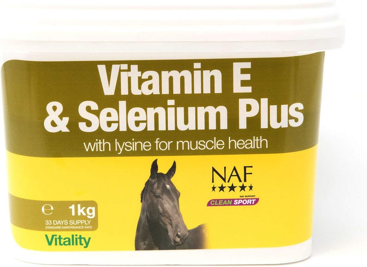 Vitamin E Selenium & Lysine, NAF, Horse Vitamins and