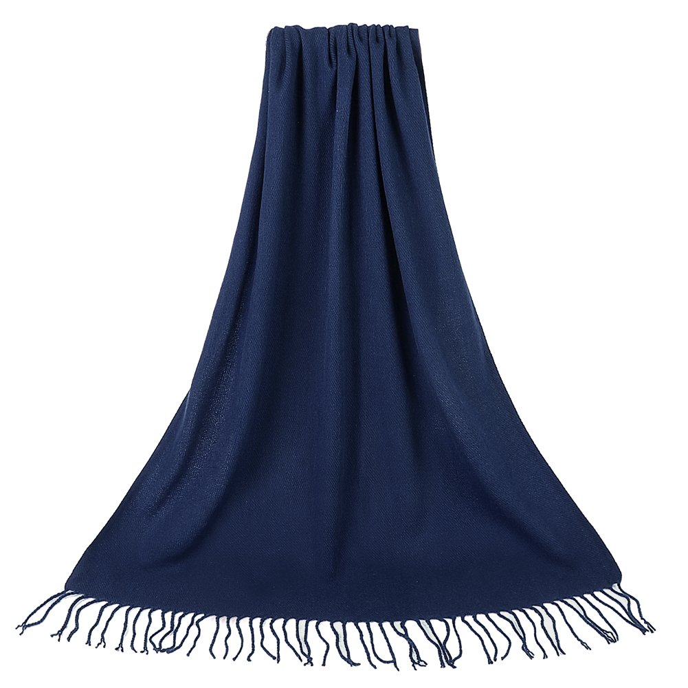 VBIGER Unisex Mujer Bufanda de invierno caliente con borlas