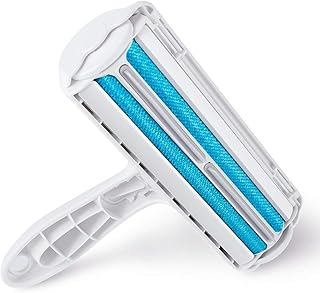 MUDEELA Fusselbürste, Fusselrolle für Haustierhaar, Fusselrolle Tierhaare, Haustier Tierhaarentferner Möbel Sofa, Tierhaar Fusselroller, Entfernung Das Hundehaare Katzenhaare