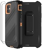 for iPhone 11 Case with Belt Clip Holster, 2 x