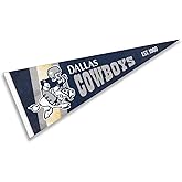 Cowboys Throwback Vintage Retro Pennant Flag