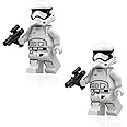 LEGO Star Wars The Force Awakens Minifigure - Pack of 2 First Order Stormtrooper with Blaster Guns