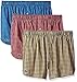 Lacoste Men's Authentics 3-Pack Gingham Boxer