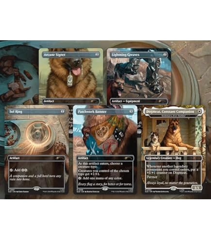 Magic the Gathering Secret Lair Animar & Friends - Rainbow Foil