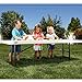 Lifetime 80752 Commercial Adjustable Height Folding Table, 6-Foot, White Granite