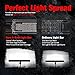 Led Light Bar MICTUNING GlowStar 5-Row 40 Inch Spot Flood Combo Led Work Light 26000LM Offroad Driving Lights Fog Lamp for Jeep ATV Truck Boat