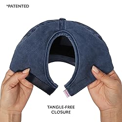 Ponyflo Womens Ponytail Baseball Cap - Curly Hair