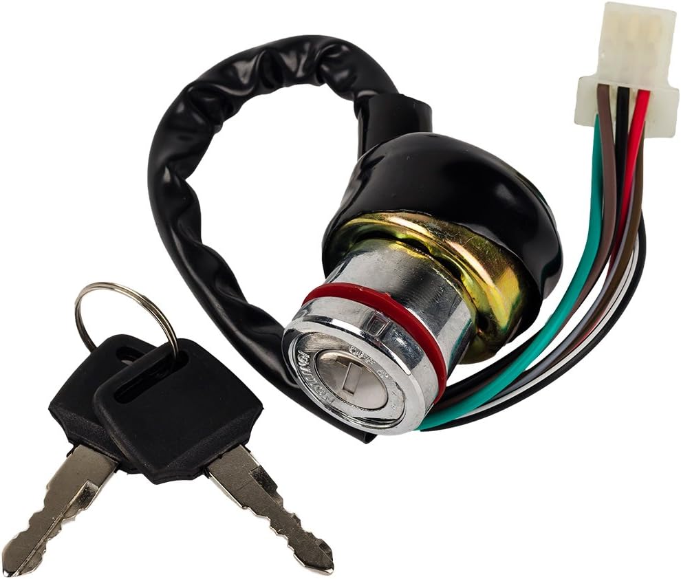 OxoxO Ignition Key Switch 6 Pin 50CC 70CC 90CC 110CC 125CC Compatible with Falcon Roketa Atv Dirt Bike Pocket Bike - Image 3
