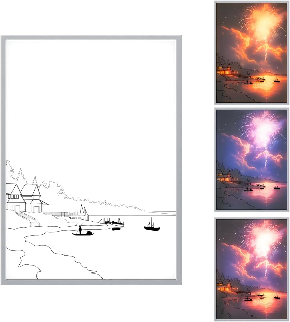 Paintings - ON2NO Light up Painting - 12.5