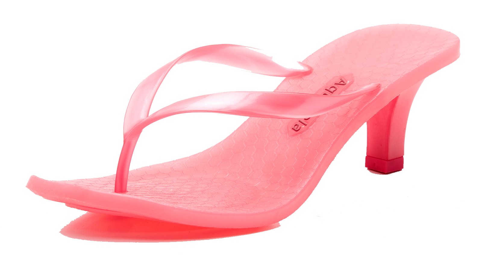pink jelly flip flops