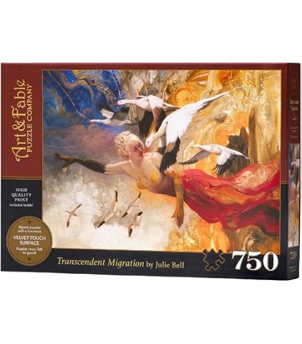 Amazon.com: Art & Fable Tale of Two by Maria Brzozowska 500 Piece