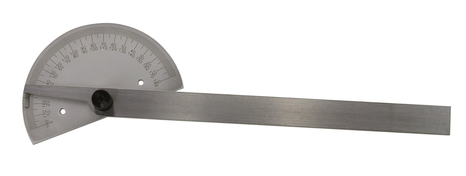 CNC Quality Gauge Dimensions 85 x 160 Protractor Made from Steel BigaMart