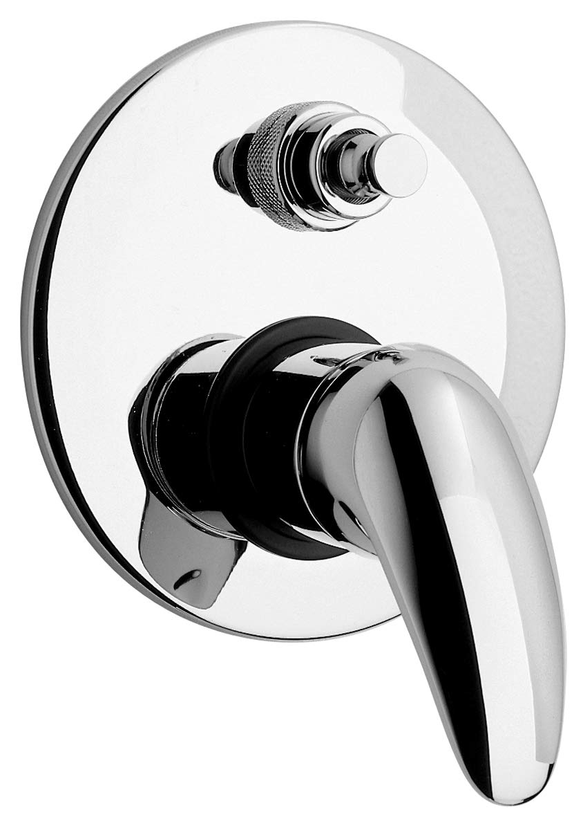 Paini MIA691 Bathroom Mixer Tap, Built-in Shower w/Diverter