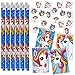 Unicorn Party Favors for Girls Rainbow Birthday Supplies Includes 144 Unicorn Temporary Tattoos 12 Unicorns Pencils and 12 Unicorn Notepads for Kids School Classroom Favor Set by Gift Boutique