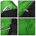 G4Free 15L Drawstring Backpack 15L&20L Cinch Bag String Backpack Gym Bag for Men Women Nylon (Grass/Black)