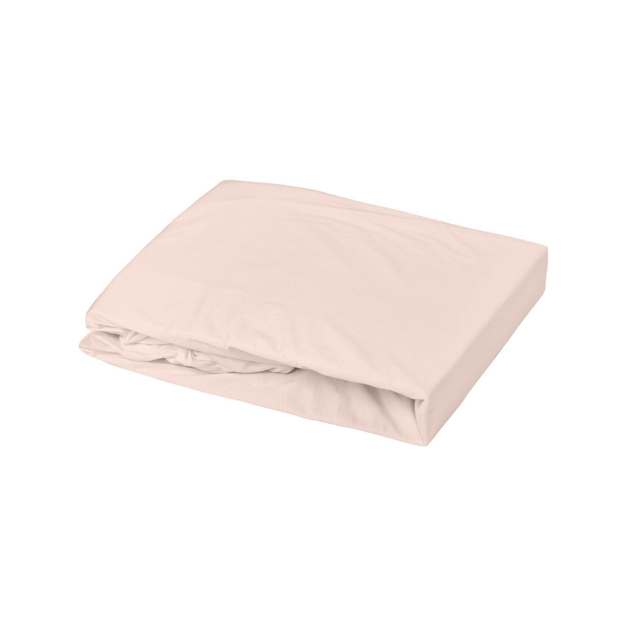 Jersey Fitted Sheet 60 x 120 cm Nude