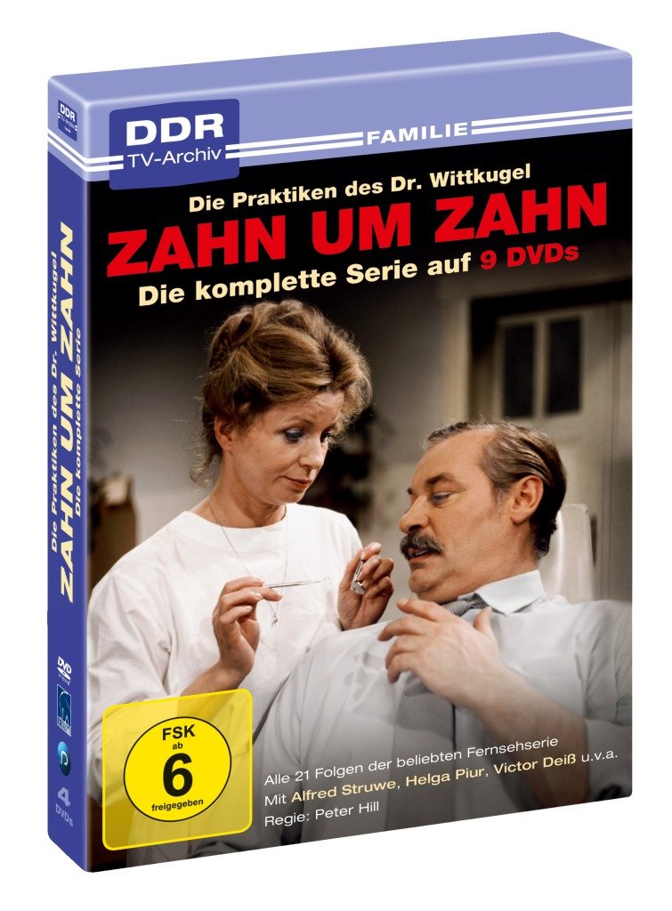 Zahn Um Zahn Die Komplette Serie Ddr Tv Archiv 9 Dvds Amazon De Helga Piur Alfred Struwe Victor Deiss Kristiane Kupfer Kathrin Hercher Gunter Grabbert Peter Hill Helga Piur Alfred Struwe Dvd