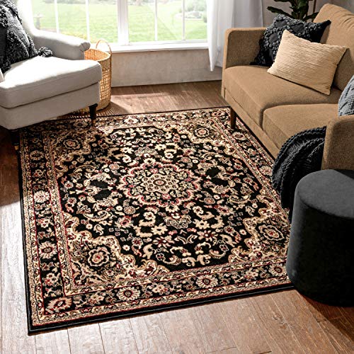 Well Woven Persa Nima Traditional Medallion Persian Red 3'11" X 5'3