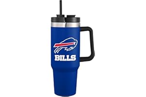 FOCO NFL unisex-adult NFL Team Logo Insulated Travel Mug 40oz XL Tumbler