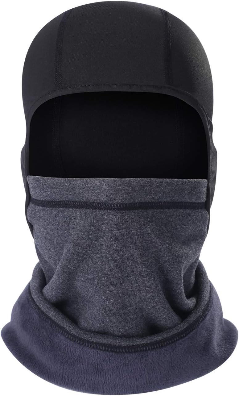 Windproof and Warmer Fleece Cold Weather Face Mask in Winter for Skiing