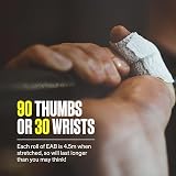 SPORTTAPE 6 Rolls Tearable 5 cm x 4.5 m Elastic Bandage White view 4