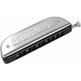 Hohner Accordions HOHNER 253-C Chrometta 10 Harmonica, Chromatic, Key of C