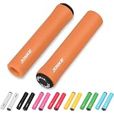 Eco-Friendly Silicone Bike Handlebar Grips, Ergonomic Design for BMX, Mountain Bikes, Beach Cruisers, Scooters &amp; Folding Bikes