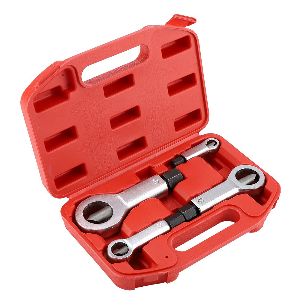 Damaged Bolt Nut Screw Remover Tool Kit Extractor Removal Tools 4Sizes Remover Splitter(All)