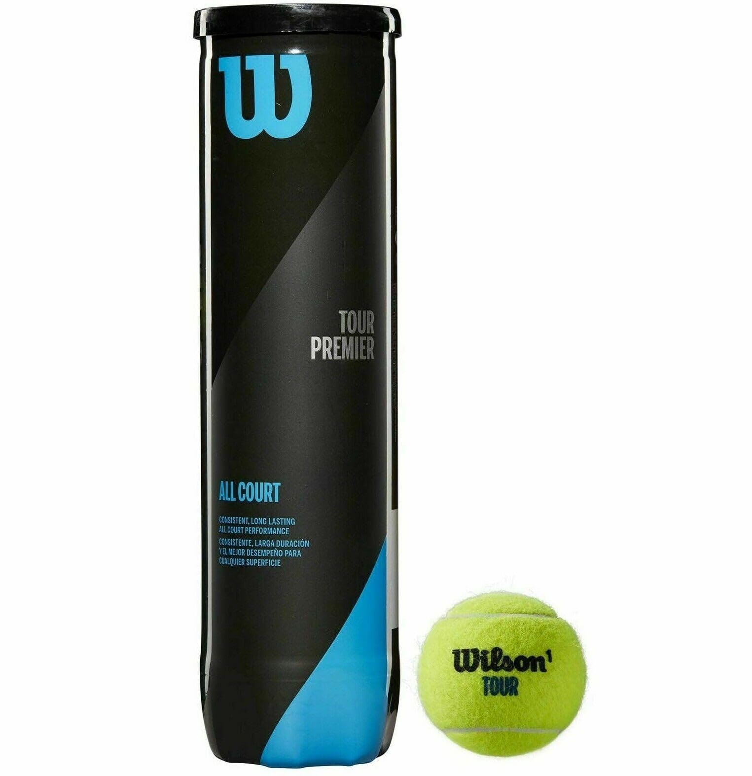 Wilson Unisex's Tour Tennis Balls Yellow