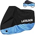 LATOLINON Adult Tricycle Cover, Trike Bicycle Cover Outdoor Storage Waterproof, Dust Wind Proof, Bike Covers for 2 or 3 Bicycles