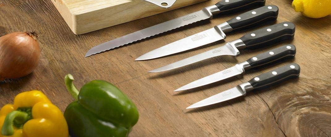 Richardson Sheffield 20 cm V Sabatier Cooks Knife, Silver - Image 3