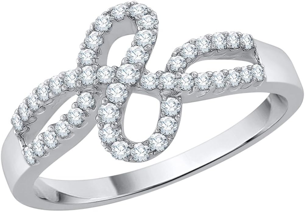 Diamond Fashion Ring in Sterling Silver (3/8 cttw) (ColorI ClaritySI3