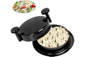 Qilucky Chicken Shredder, Chicken Breast Shredder Tool Twist, Visible Meat Shredder Machine, Anti-Slip Strip, Ergonomic Handle, Suitable for Pork Beef Chicken With Heat Resistant, Anti-Slip