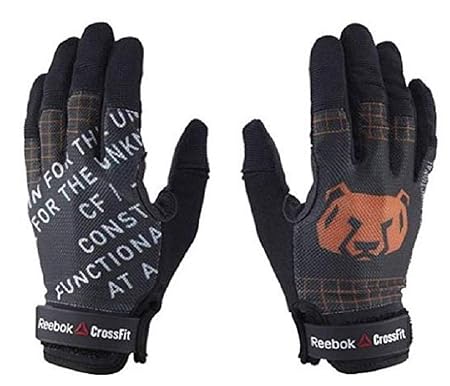 guantes reebok crossfit negro