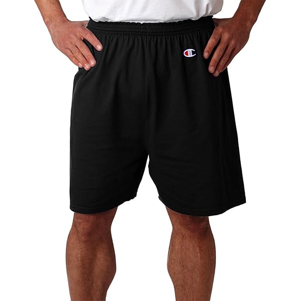 Champion Mens Cotton Gym Shorts (8187)-Black,2XL at Amazon Champion Mens Cotton Gym Shorts (8187)-Black,2XL at Amazon