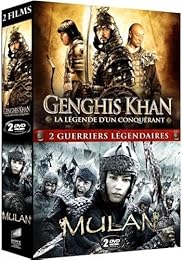 2 guerriers légendaires : Genghis Khan, la légende d'un conquérant + Mulan - Pack