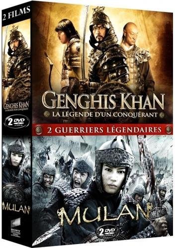 2 guerriers légendaires : Genghis Khan, la légende d'un conquérant + Mulan - Pack