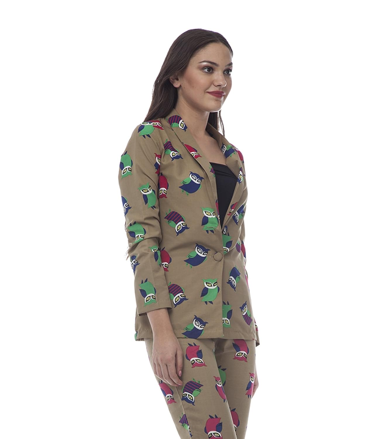 @499 full sleeves casual beige::blue blazer