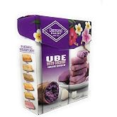 Diamond Bakery Ube with Coconut Shortbread Cookies, 4.4oz Box | Individually Wrapped Hawaiian Shortbread Cookies | 12 Cookies | Buttery Ube &amp; Coconut Flavor | Made in Hawaii