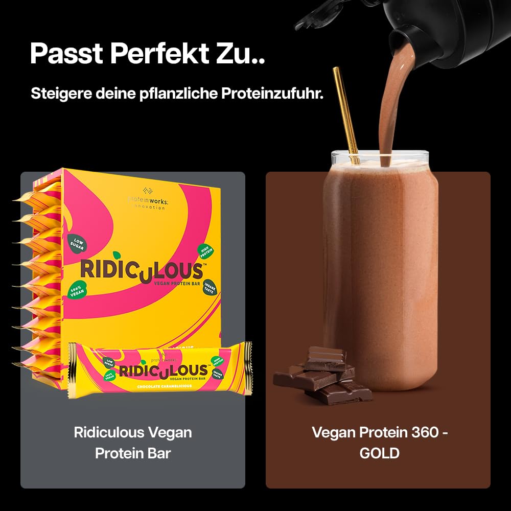 Protein Works | Vegan Protein 360 - Gold, Chocolate Silk, 2kg 7