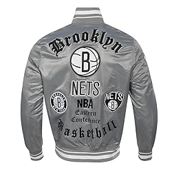 Pro Standard Mens NBA Brooklyn Nets Old English