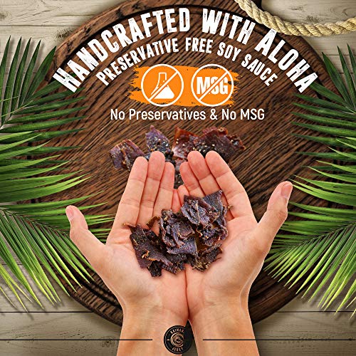 Kaimana WildCaught Ahi Tuna Jerky Teriyaki Rich in Omega3s & High