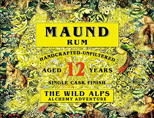 MAUND RUM "12 YEARS“ Ein vielfach ausgezeichneter Blend von 12 Jahre in der Karibik in Bourbonfässern gereiftem Jamaica Rum mit einem „Alpine Finishing“. 1.500 ml Flasche in Geschenkkarton) – Bild 3